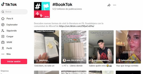 BookTok para ganar dinero en Tiktok